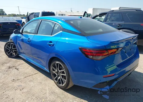 2025 Nissan Sentra Sr from USA, damaged, VIN 3N1AB8DV1SY310009